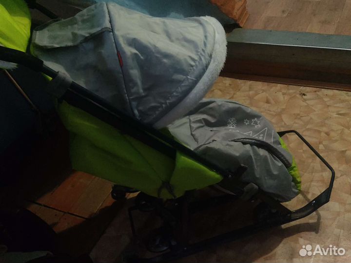 Коляска санки