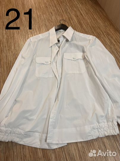 Форма офисная, ботинки, кашне