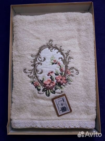 Полотенце банное махровое Turkey коробке 70/140