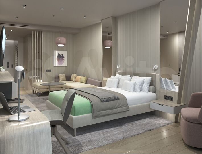Квартира-студия, 33,9 м² (Грузия)