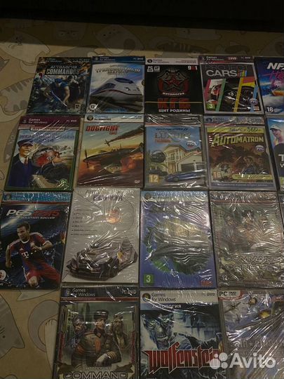 Компьютерные игры диски для пк новые