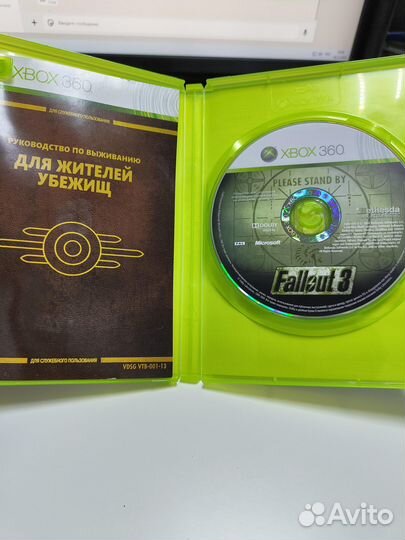 Игра Fallout 3 Xbox 360 rus (Русская версия)