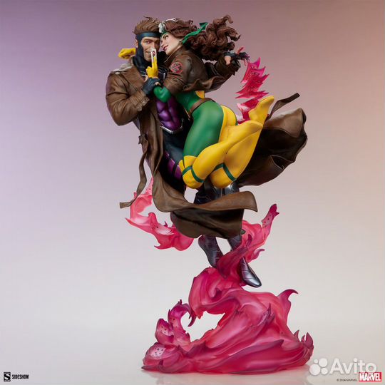 Статуя Rogue and Gambit от Sideshow