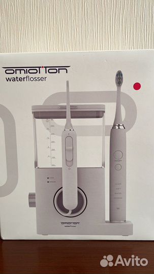Ирригатор omiotton + зубная щетка
