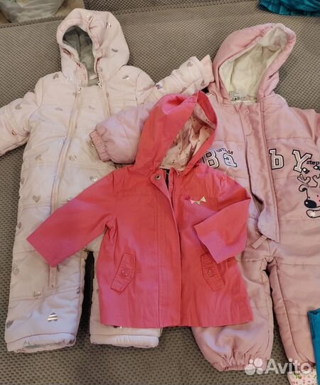 Детские вещи пакетом на девочку 68, 74,80