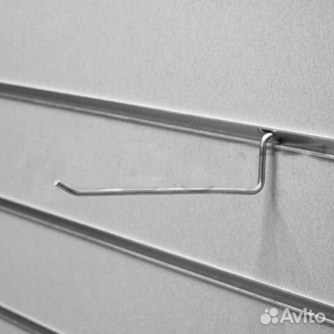 Крючок одинарный L100 для экономпанели