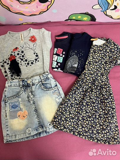 Вещи пакетом на девочку