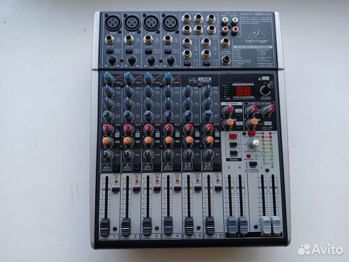 Новый микшерный пульт аналоговый behringer X1204US