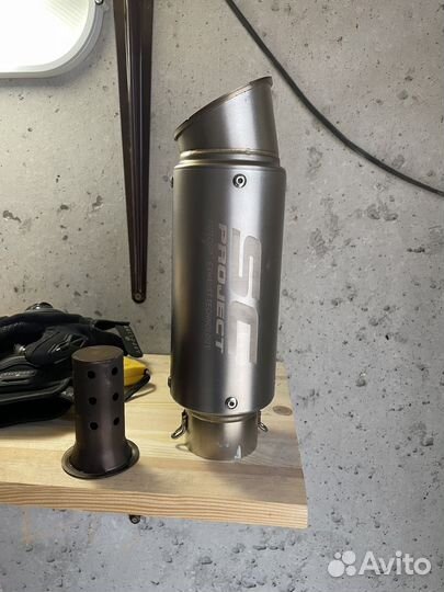 Глушитель на мотоцикл SC Project 60 mm