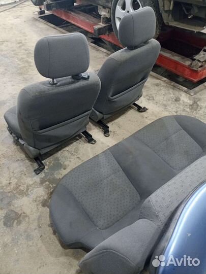 Сиденья,салон Kia Rio 1 2000-2005г. Sedan