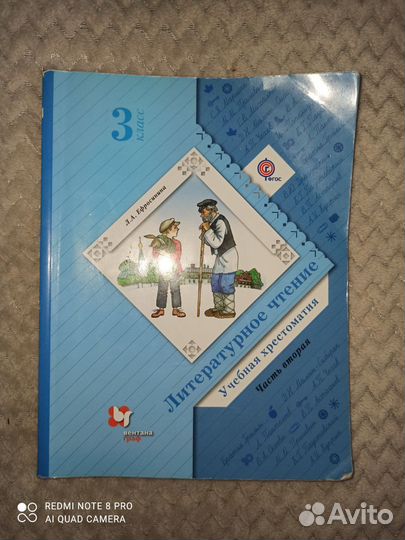 Литературное чтение Ефросинина 3 класс