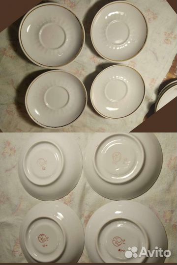 Набор маленьких блюдец