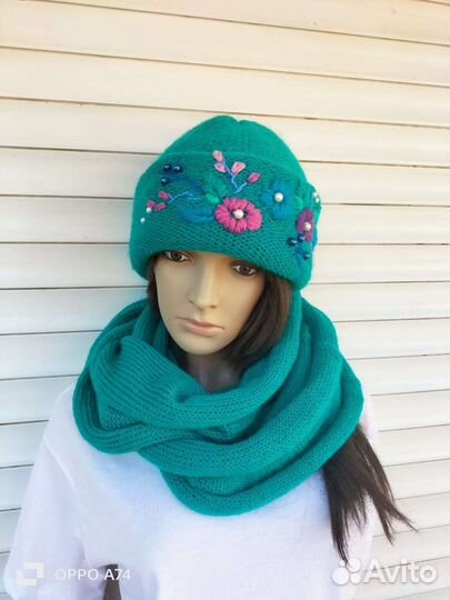 Шапка зимняя женская