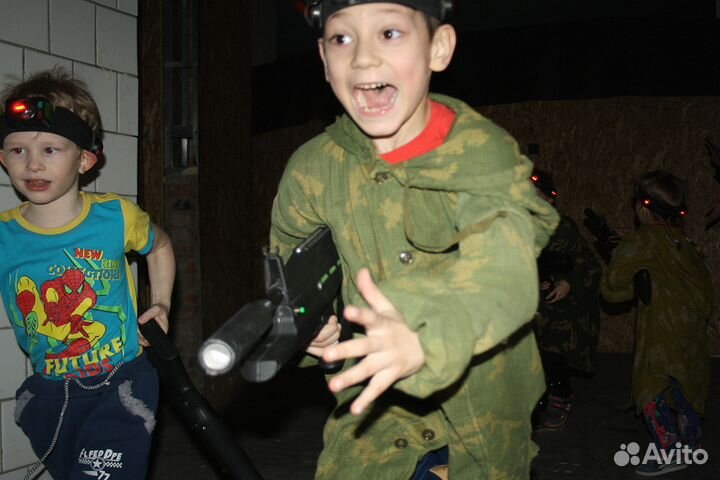 Лазертаг Бийск. День рождения в Лазертаге