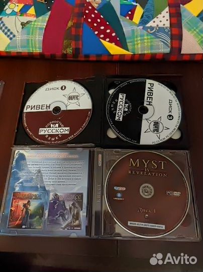 Myst вся серия игр 6шт