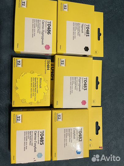 Картриджи новые Epson stylus photo