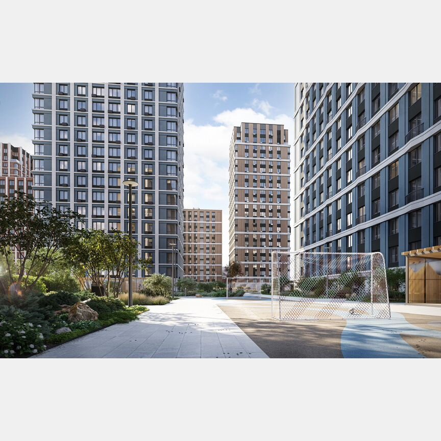 2-к. квартира, 51,5 м², 8/16 эт.