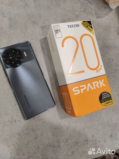 TECNO Spark 20 Pro+, 8/256 ГБ