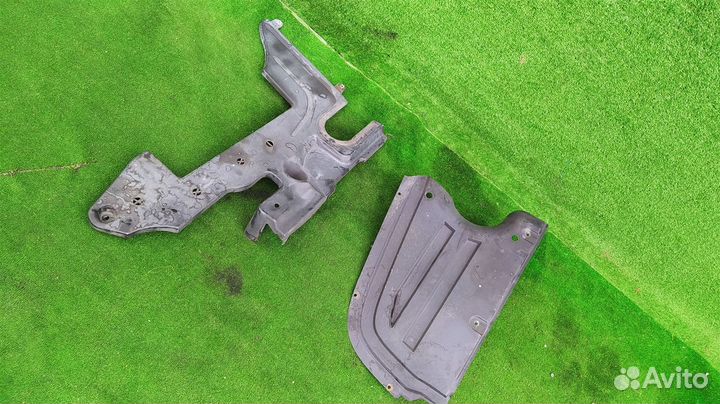 Защита днища пара Volkswagen Passat B7 caxa 2011