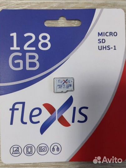 Карта памяти MicroSD 128гб