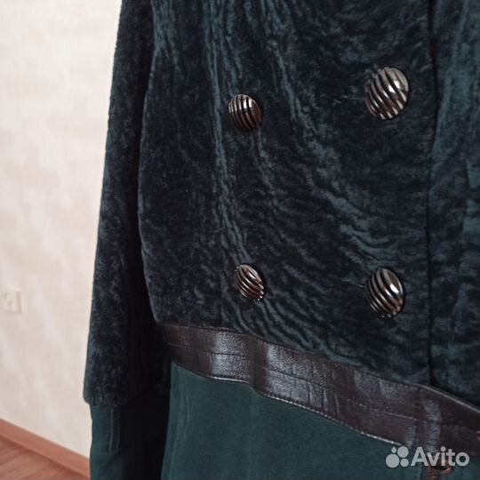 Дубленка натуральная женская 44 новая