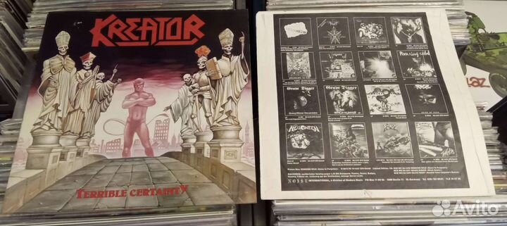 Kreator terrible certainty 1987 Germany LP
