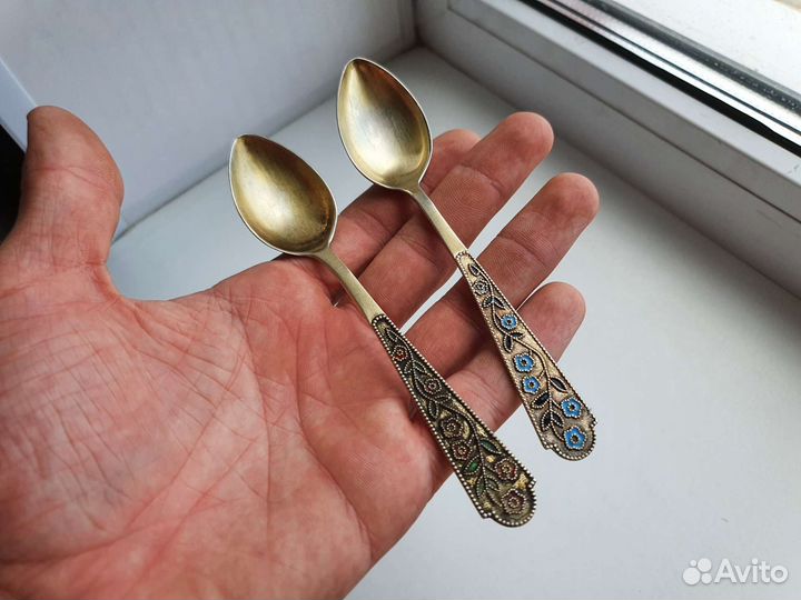 Серебряные чайные ложки СССР