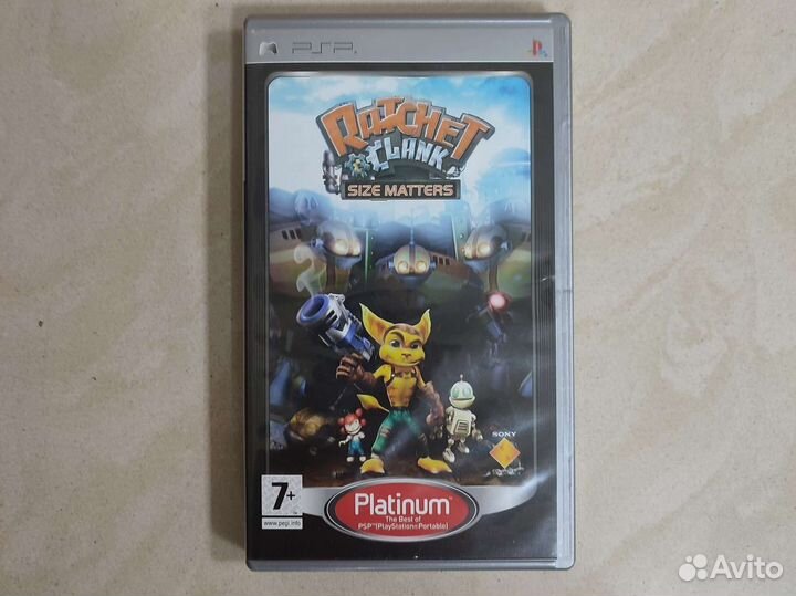 Диск для PSP Ratchet and Clank Size Matters
