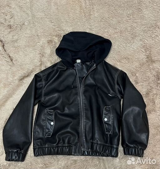 Кожаная курта Balenciaga tipe