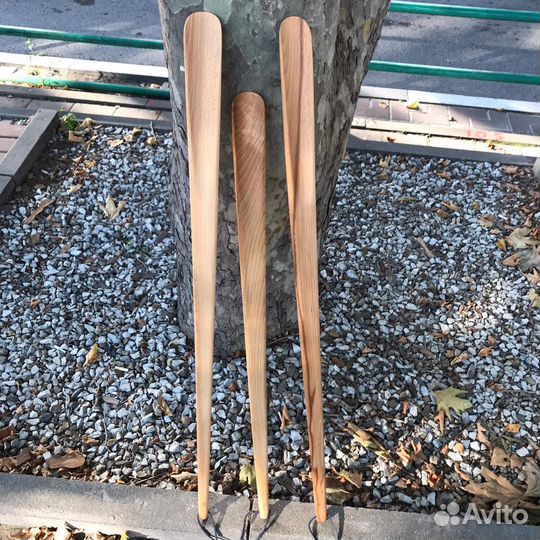 Деревянная Обувная ложка ручной работы