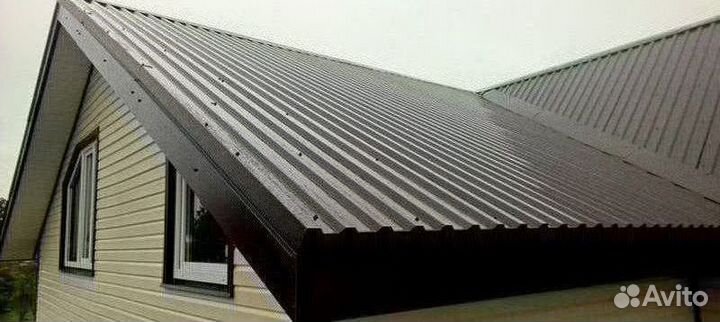 Профлист для крыши. Доставка+Монтаж