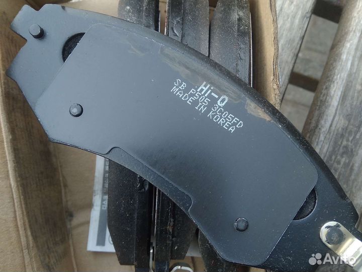 Тормозные колодки hyundai sonata