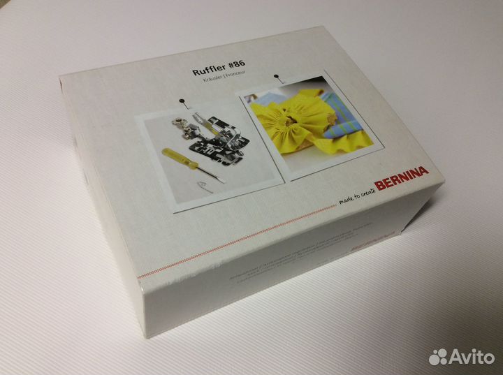 Лапка Bernina №86, аппарат для складок (новая)