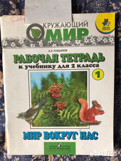 Учебники и тетради по окружающему миру