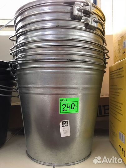 Ведра пластиковые