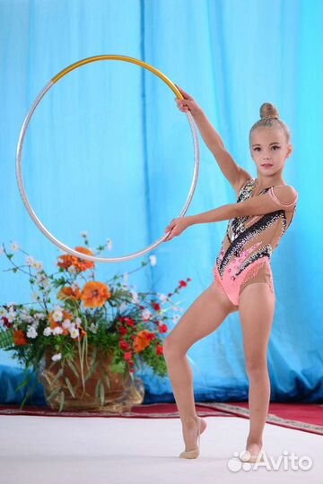 Купальник для художественной гимнастики р. 134-140