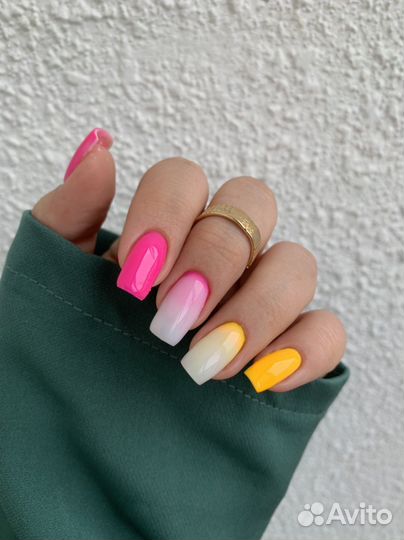 Маникюр, Покрытие Гель-лак,Парковый