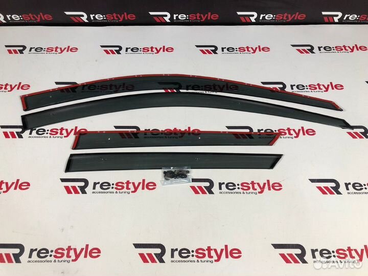 Ветровики Toyota C-HR Kanglong N2438