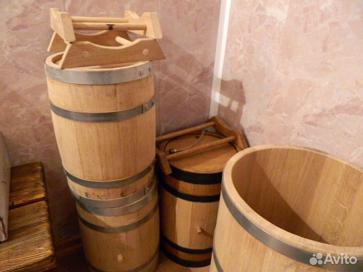 Бочка, кадка дубовая