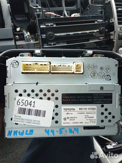 Монитор prius 20