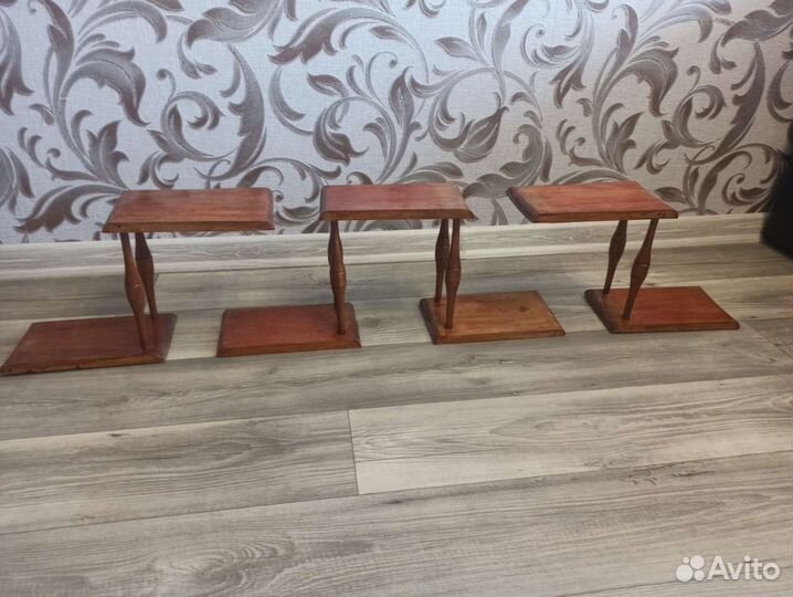 Полки настенные в стиле 50-х