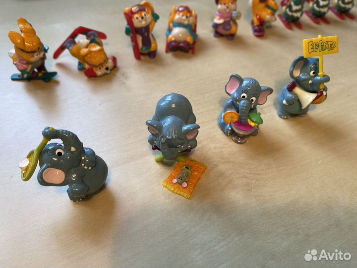 Фигурки из киндер сюрприза 1992-1996