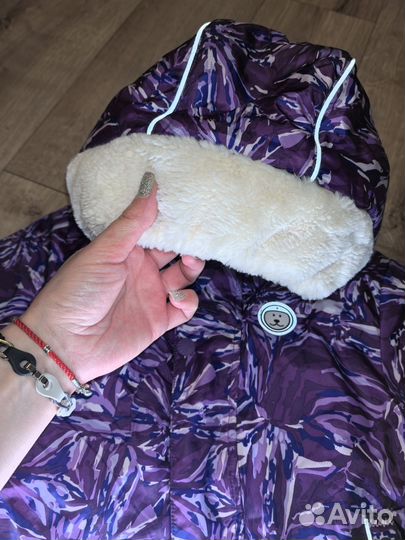 Зимний комбинезон для девочки 80-86
