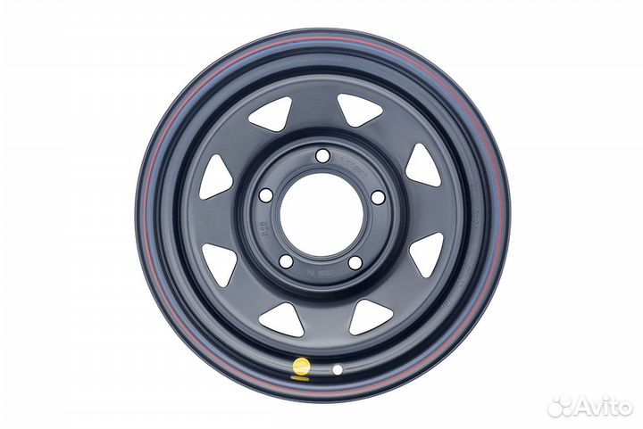 Диск ваз нива стальной 5x139,7 7xR15 d98,5 ET+25