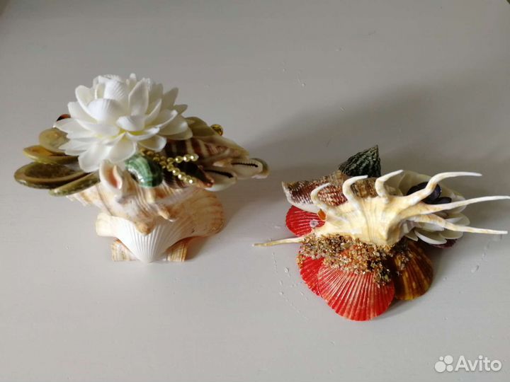 Поделка из ракушек