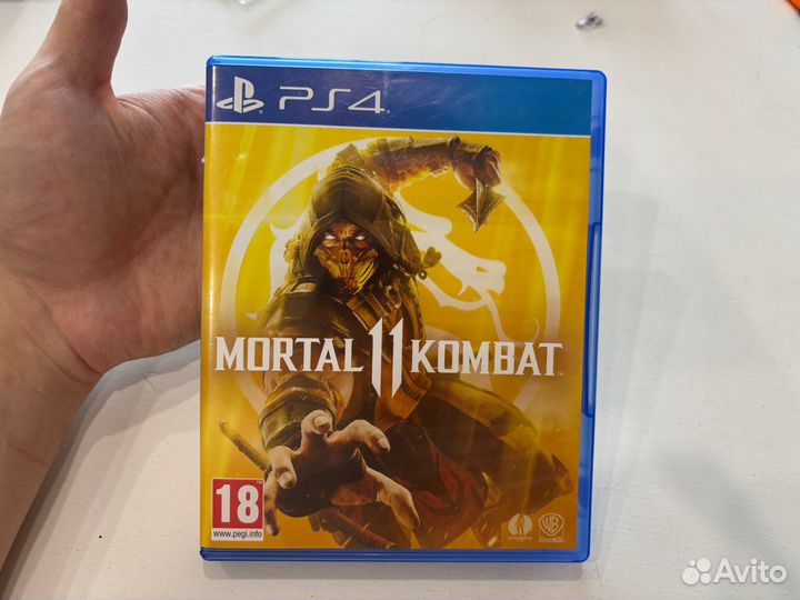Mortal kombat 11 ps4 диск
