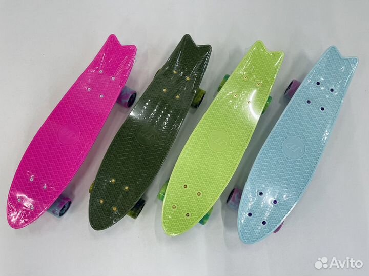 Пенниборд Tech Team Fishboard 23”