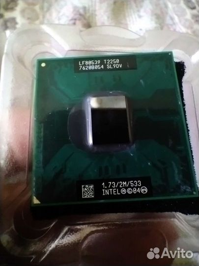 Процессор intel core duo t2250