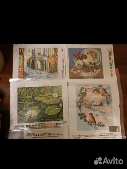 Канва с нанесенным рисунком