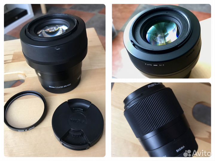 Объектив Sigma 30mm f1,4 DS DN Sony е